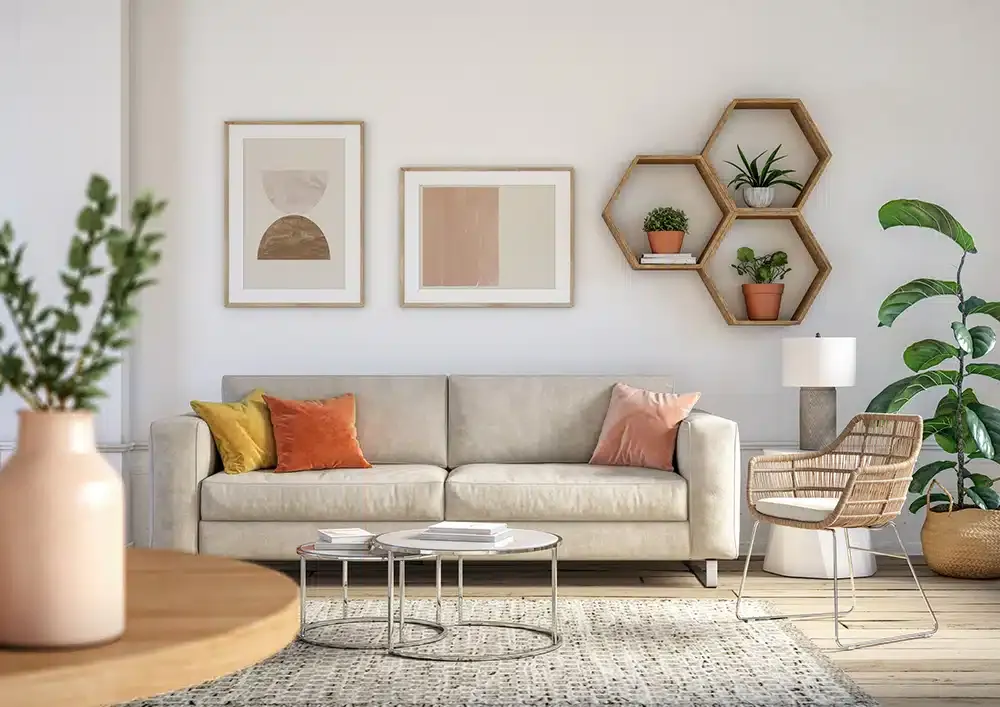 A living room