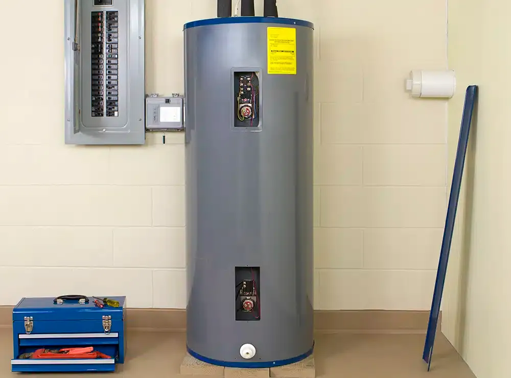 Boiler inside of residential home in HIllsdale, NJ.