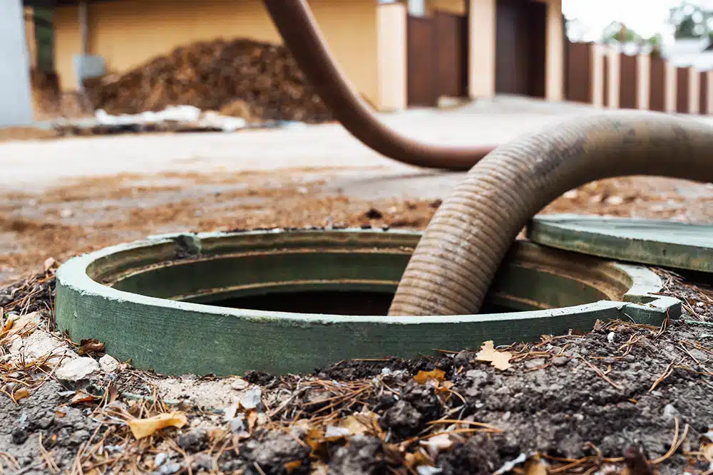 Septic tank pumping in Hillsdale, NJ.